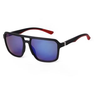 2023 INS tendance Logo personnalisé Gafas De Sol pour hommes UV400 sport cyclisme lunettes de soleil double faisceau nuit équitation conduite lunettes de soleil - Product Image 5