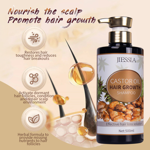 Shampooing et revitalisant naturels en gros pour la croissance des cheveux à l'huile de ricin, anti-chute et nourrissants - Product Image 4
