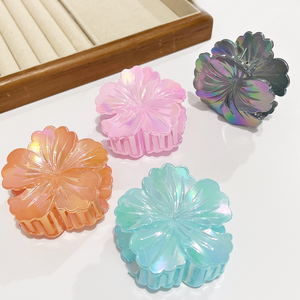 أزياء جديدة من Yililiibei جديدة بألوان جديدة وحلوة صغيرة وعالية الجودة من تصميم هاواي البلاستيكي للعطلات للسيدات - Product Image 4