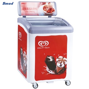 <b>Small</b> Ice 110l/160l Deep Chest Freezer with Curved Glass Door Ddh-160x Freezer - Product Image 4