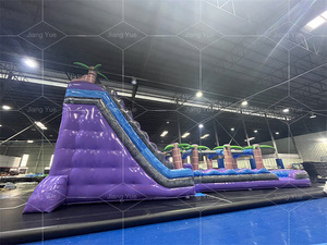 Glissière d'eau gonflable d'explosion de Waterslide de qualité marchande de glissière d'eau d'arrière-cour gonflable <span class=keywords><strong>avec</strong></span> la <span class=keywords><strong>piscine</strong></span> - Product Image 4