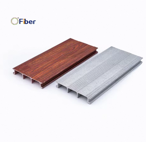 Klantspecifieke snij- en lasbewerkingsservice Buitenloopplank van glasvezel FRP Pultruded loopplank met glad oppervlak - Product Image 3