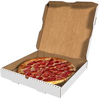 Boîte à pizza thermique en aluminium personnalisée à vendre