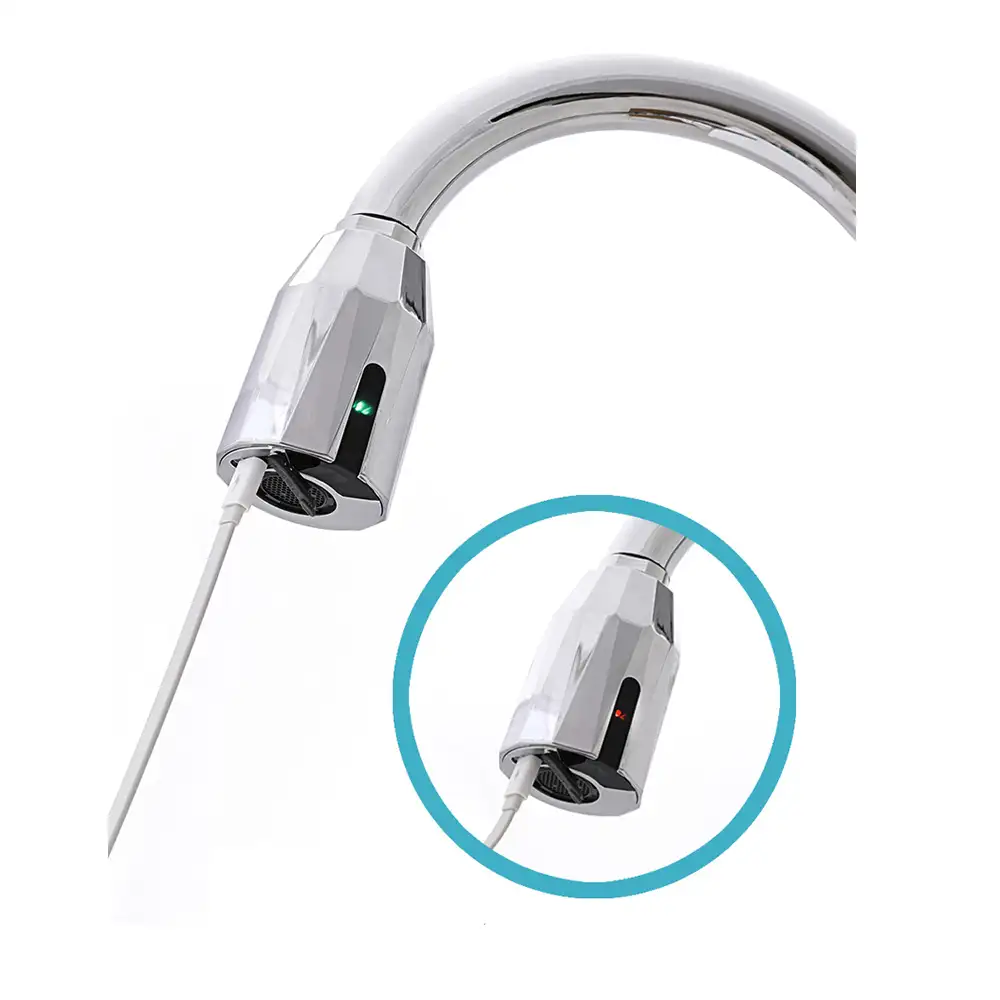 Küche Kunststoff Wasserhahn Wasser Adapter Automatische Sensor Wasserhahn Anzapfung Waschbecken Smart Wasserhahn Sensor