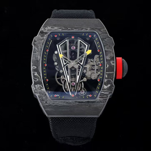 Nuevo Reloj de Fibra de Carbono NTPT 2026 para Hombre, Forma Tonneau, Tourbillon, Esqueleto, Mecánico Automático, Deportivo, Resistente al Agua - Product Image 2