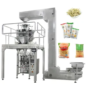 Máquina automática de envasado de alimentos secos para perros, bolsita para comida de anacardo, bolsa de 1kg, bolsita de grano, arroz, granos de café, cereales