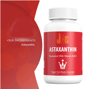 Gomitas de Astaxantina de Marca Propia con Resveratrol, Vitamina E y Extracto de B para la Salud de los Ojos y la Piel - Product Image 2
