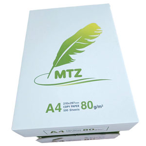 Trung Quốc Nhà sản xuất OEM A4 bản sao giấy 75-80gsm 70gsm cứng A4 biểu tượng tùy chỉnh trái phiếu dự thảo đôi máy in màu trắng văn phòng bản sao giấy - Product Image 6