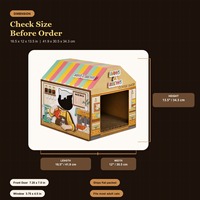 Griffoir pour chats en carton imprimé sur le thème du café, pour chats d'intérieur, vente en gros, directement de l'usine