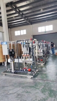 Équipement de purification d'eau Machine à eau pure Système de filtre à eau par osmose inverse avec taux de dessalement RO 98%/99%