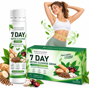 Bebida Limpiadora de 7 Días con Prebióticos, Fórmula Botánica a Base de Plantas para el Bienestar, Gestión Corporal, Limpia el Cuerpo, Acelera el Metabolismo, Mejora la Salud - Product Image 1