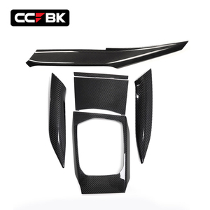 Para BMW G42 218i 220i 220d 230i <span class=keywords><strong>240i</strong></span> G87 <span class=keywords><strong>M2</strong></span> CS LCI 2024-2026, Adhesivo de Fibra de Carbono Seca para la Cubierta del Panel de Control Central y las Rejillas de Ventilación del Aire Acondicionado (LHD) - Product Image 2