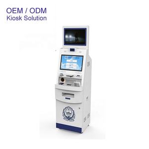 Kiosque à double écran de 21.5 pouces Distributeur de cartes SIM mobiles Kiosque de télécommunication Cash In Cash Out - Product Image 6