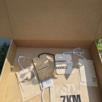 Maßgefertigte Umweltfreundliche Moderne Luxus-Kleidungsverpackungsboxen mit Eigenem Logo für Socken- und Kleidungsverpackungen