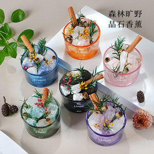 Home Fragrance Crystal Diffuser Long Lasting Aromatic Decor Gift For Home Use - Product Image 1