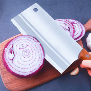 Cuchillo de cocina, cuchillo para rebanar, cuchillo de cocina de acero inoxidable, cuchillo de cocina chino para picar, juego de cuchillos de regalo - Product Image 1