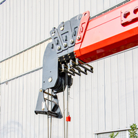 Grue télescopique montée sur camion de 2 à 8 tonnes pour la construction de bâtiments de grande hauteur, flèche droite hydraulique, portée de 18,5 m