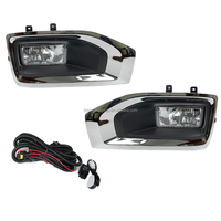 Kit de phares antibrouillard avant de pièces automobiles avec lunette de couverture de garniture chromée pour GMC Yukon XL 2015 2016 2017 2018