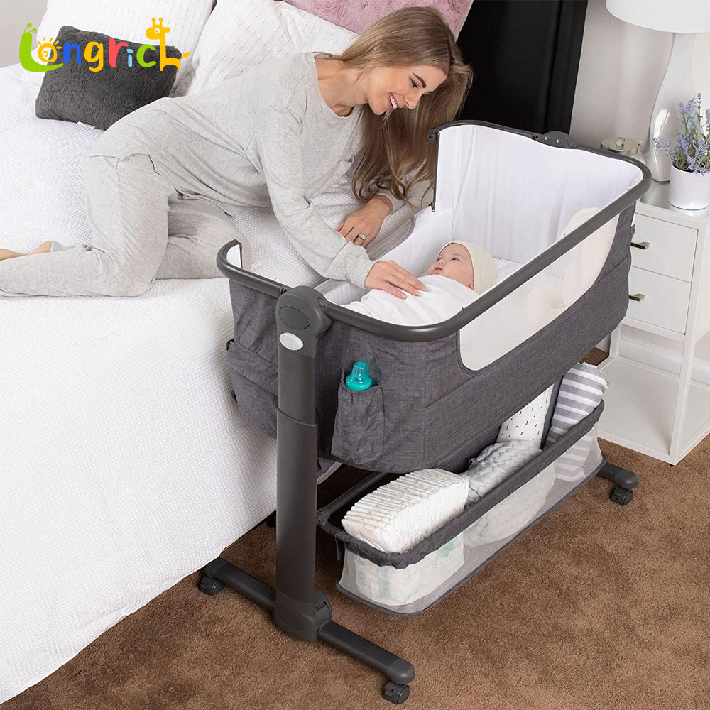 Electric Bed Baby Cradle Swing Smart Sleep for Newborns