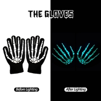 Ensemble de déguisements d'Halloween Cape noire Reaper pour adultes avec masque LED rechargeable en PVC Cosplay Party Role Play Ghosts Accessories