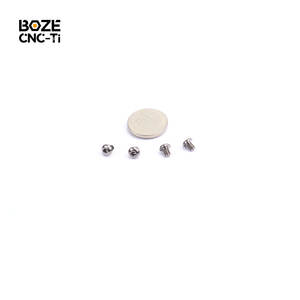 Tornillos de Cabeza de Botón ISO 7380 M2 M2.5 M3, Fabricación Directa de Fábrica, Aleación de Titanio, Mecanizado CNC, Micro Tornillos Mini - Product Image 5