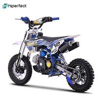 Nouvelle mini moto tout-terrain à essence haute performance 110cc 4 temps automatique pour enfants avec roues 12/10 et certification CE