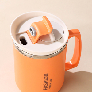 Ly cà phê giữ nhiệt YUEDIS mới về, 500ml, có thể tái sử dụng, làm bằng thép không gỉ, thích hợp làm quà tặng - Product Image 3