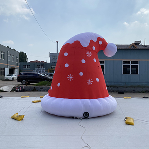 4.5m giáng sinh Đảng tùy chỉnh Inflatable Xmas tiểu tòa sân khổng lồ Inflatable giáng sinh lỗ lều - Product Image 3