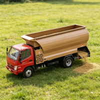 Distributeur d'aliments TMR universel pour bétail, camion d'alimentation multifonction à quatre roues pour bovins, ovins, porcins, chevaux, ânes, chameaux