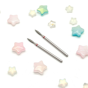 Flame Diamond Nail Drill Bit for Russian Manicure Pedicure Cuticle Cleaning Burr with Custom Logo Nail Salon Tool - Product Image 3