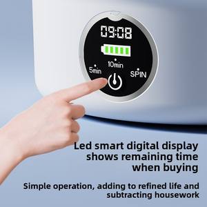 Máquina de Lavar Portátil Mini Automática com Carregamento Sem Fio, Limpeza Profunda para Roupas Íntimas de Mulheres e Bebês, Meias, Uso Doméstico e ao Ar Livre - Product Image 5