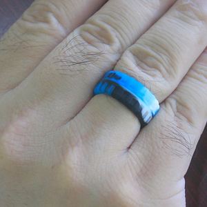 Chaku Wali anillo leche materna Jesús pescado violación alarma Moissanite Ultrahuman 999 plata graduación Cladagh 11 Clip bandas hombres llama - Product Image 2