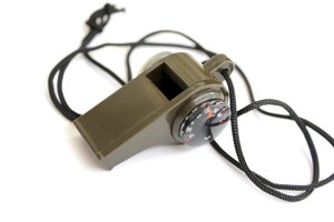 Personalized 3-in-1 Emergency <b>Whistle</b> with Compass, Thermometer & Lanyard for Outdoor Adventures & Survival - Product Image 4