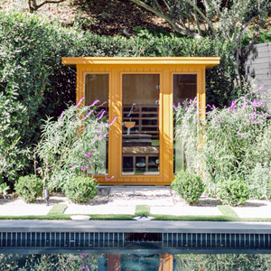 Sauna électrique moderne en bois massif, design multi-scènes, pour maison privée, hôtel commercial, <span class=keywords><strong>spa</strong></span> et bien-être - Product Image 5