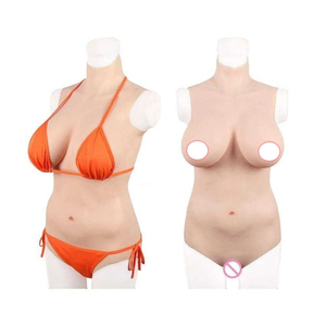 Traje de Cuerpo Completo de Silicona URCHOICE con <span class=keywords><strong>Vagina</strong></span> Falsa y Senos de Hombre a Mujer, Traje de Crossdresser para Personas Transgénero - Product Image 1