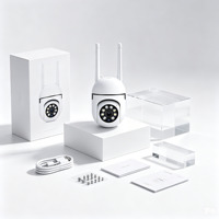 Model Terbaru Laris Manis A7 480p 720p 1080p Mini hd Nirkabel 360 °   Kamera Keamanan Rumah Wifi Pintar Sistem CCTV dengan Penglihatan Malam