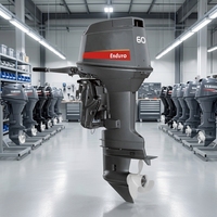 Mesin Tempel Bensin 60HP 2 Tak Performa Tinggi Kondisi Baru untuk Kapal Nelayan