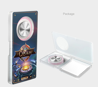 Manette de jeu ronde pour téléphone portable, joystick pour tablette Android, contrôleur à boutons métalliques pour PUBG avec ventouse