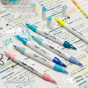 Marcadores <span class=keywords><strong>de</strong></span> Doble Punta con Logotipo Personalizado, 12-216 Colores, Marcadores <span class=keywords><strong>de</strong></span> Dibujo y Letras, Punta Doble, Pincel, Juego <span class=keywords><strong>de</strong></span> Marcadores <span class=keywords><strong>de</strong></span> Acuarela - Product Image 4