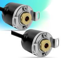 Encodeur magnétique incrémental RS422 IP65 à trou aveugle 40 mm EI40NB avec pilote de ligne Push-Pull