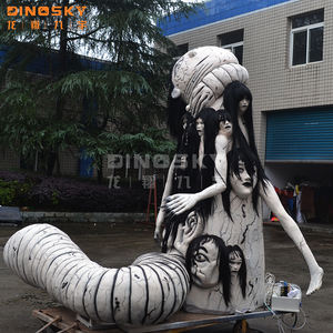 بيوت مسكون ، للهالوين ، نموذج مرعب, لعبة منزل مسكون ، للهالوين ، نموذج رعب ، مجسم من ألف وجه - Product Image 4