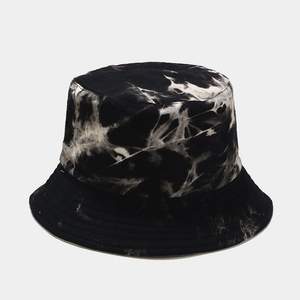 Chapeau d'été pour femmes Nouveau style de vente en gros Canada Tye Dye Cow Print <span class=keywords><strong>Jacquemus</strong></span> Fishing Fisherman <span class=keywords><strong>Bucket</strong></span> <span class=keywords><strong>Hat</strong></span> for Women - Product Image 6