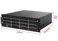 Boîtier de montage en rack 3U avec ventilateur de refroidissement pour châssis de serveur de E-ATX Mo
