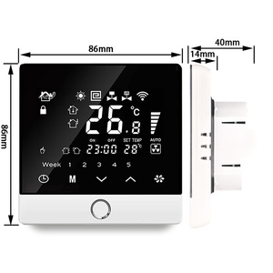 Wifi Nhà Kỹ thuật số điều hòa không khí phòng thông minh màn hình cảm ứng cuộn dây Quạt không dây nhiệt - Product Image 5