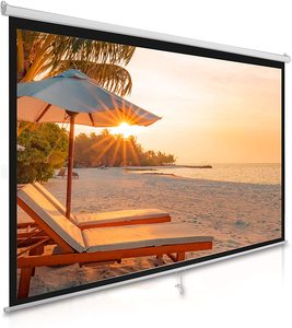 <span class=keywords><strong>Proyector</strong></span> <span class=keywords><strong>de</strong></span> pantalla Manual <span class=keywords><strong>de</strong></span> cine, pantalla <span class=keywords><strong>de</strong></span> proyección <span class=keywords><strong>de</strong></span> <span class=keywords><strong>100</strong></span> <span class=keywords><strong>pulgadas</strong></span>, 4:3 - Product Image 1