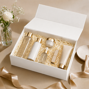 Custom Luxury Folding Magnetic Gift <b>Box</b> Paper <b>Foldable</b> Magnet Rigid Cardboard Packaging <b>Box</b> Clothing Shoe Paper <b>Box</b> White - Product Image 3