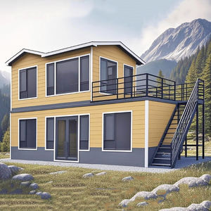 Casa Container Prefabbricata Modulare a 2 Piani da 20ft e 40ft con Bagno e Cucina - Product Image 5