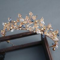 Accessoires de couronne de cristal Offre Spéciale conçus sur mesure décorations de mariage de princesse en alliage pour cadeaux d'anniversaire et de mariage