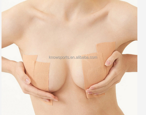Cotton Kinesiology Trị Liệu Thể Thao Cơ Thể Hình Quả Lê Boob Băng - Product Image 2