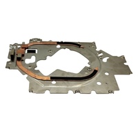 Radiador de Aluminio Extruido Plano para Computadora, Disipador de Calor con Tubo de Calor para LED